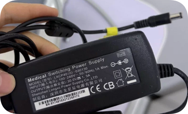 *Brand NEW* Power adapter LXCP40(II)-030130 for Longxingchen 30V 1.3A dental scaler roun